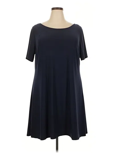Pre-owned Westport Short Sleeve Top Black Boatneck Tops