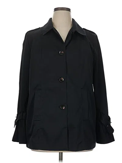 Pre-owned Westport Trenchcoat In Black