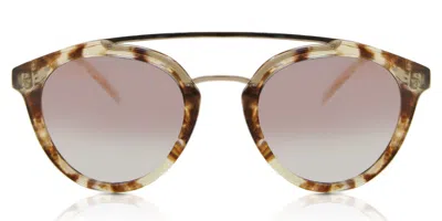 Westward Leaning Double Bridge 05 Women's Sunglasses Gold Size 51