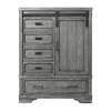 Westwood Design Foundry 5-drawer Chest In Gray