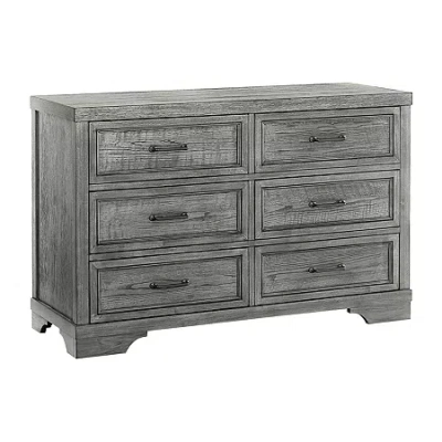 Westwood Design Foundry 6-drawer Dresser In Gray