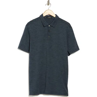 Westzeroone Bryce Cotton Polo In Blue