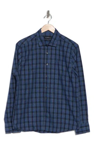 Westzeroone Conway Button-up Shirt In Navy