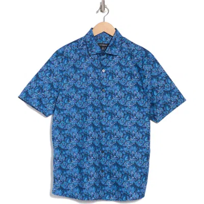 Westzeroone Diego Short Sleeve Cotton Button-up Shirt