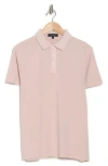 Westzeroone Fasial Cotton Polo In Coral