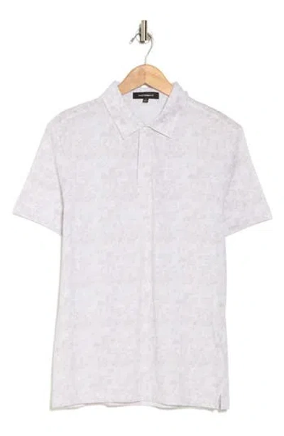 Westzeroone Fionn Cotton Polo In Lavender