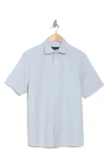 Westzeroone Fratter Short Sleeve Organic Cotton Button-up Shirt