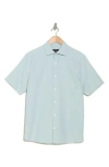 Westzeroone Fratter Short Sleeve Organic Cotton Button-up Shirt