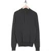 Westzeroone Neige Half Zip Pullover In Black