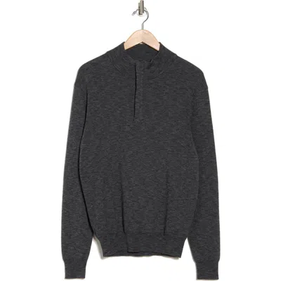 Westzeroone Neige Half Zip Pullover In Black