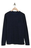 Westzeroone Rhein Long Sleeve T-shirt In Dark Caspian