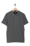 Westzeroone Rick Short Sleeve Polo In Gray