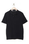 Westzeroone Rick Short Sleeve Polo In Black