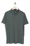 Westzeroone River Valley Polo In Balsam Green