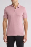 Westzeroone River Valley Polo In Coral