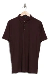 Westzeroone River Valley Polo In Fall Berry