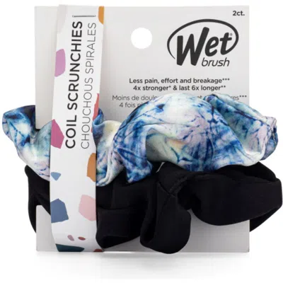Wet Brush 2-pack Assorted Scrunchies In White
