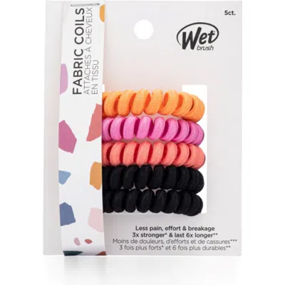 Wet Brush 5-pack Assorted Coil Hair Ties In Multi