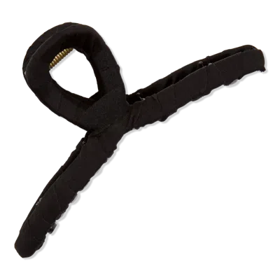 Wet Brush Fabric Wrapped Claw Clip