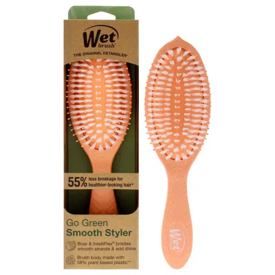 Wet Brush Go Green Oil Infused Shine Brush - Coconut Oil By  For Unisex - 1 Pc Hair Brush In Orange