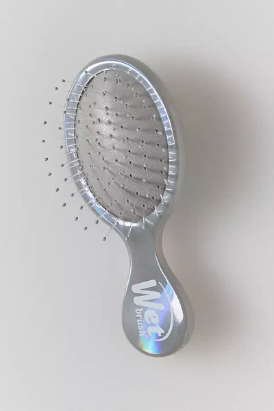 Wet Brush Holographic Mini Detangler In Silver