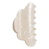 Wet Brush Iridescence Icon Claw Clip - Cream In White