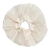 Wet Brush Iridescence Icon Flowy Large Scrunchie - Cream In White