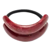 Wet Brush Iridescence Icon Ponytail Cuff - Cherry In Red
