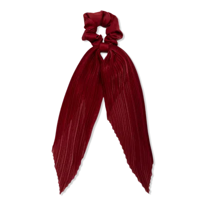 Wet Brush Iridescence Icon Scarf Scrunchie - Cherry In Red