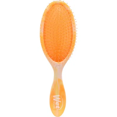 Wet Brush Prismatic Glow Detangler Brush In Orange