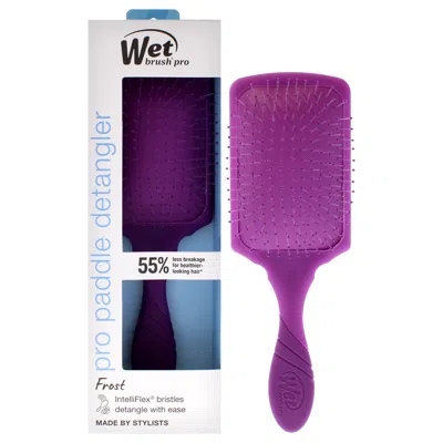 Wet Brush Pro Paddle Detangler Brush - Frost Purple By  For Unisex - 1 Pc Hair Brush