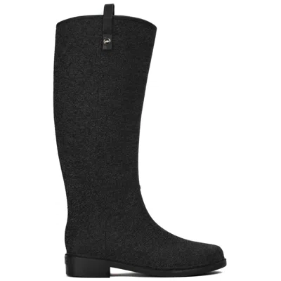 Wet Knot Women's Equus Boot In Charcoal Grey In Black