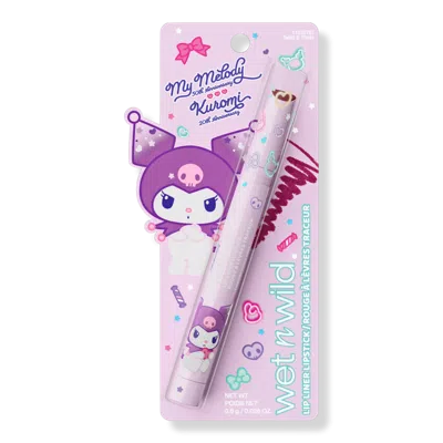 Wet N Wild Kuromi Anniversary Lip Liner Lipstick - Twist & Tricks