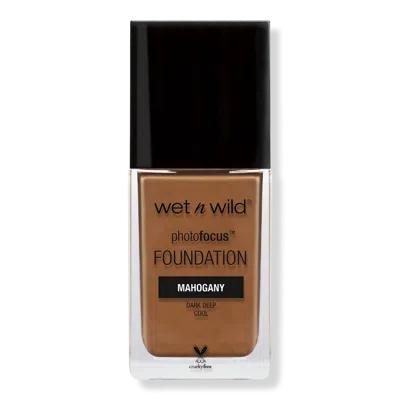 Wet N Wild Photofocus Liquid Foundation - Mahogany In Brown
