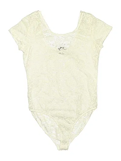 Pre-owned Wet Seal Bodysuit In Yellow