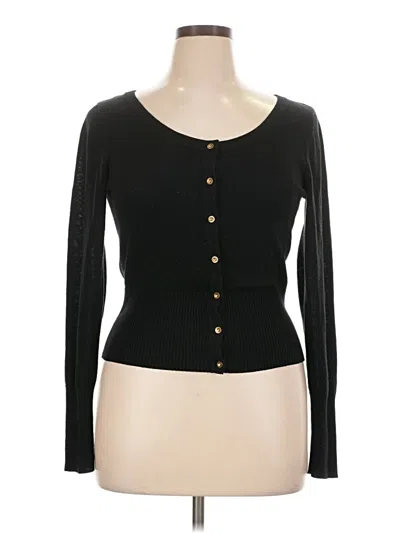 Pre-owned Wet Seal Cardigan Sweater In Black
