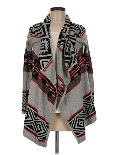 Pre-owned Wet Seal Cardigan Sweater In Gray
