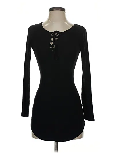 Pre-owned Wet Seal Casual Dress In Black