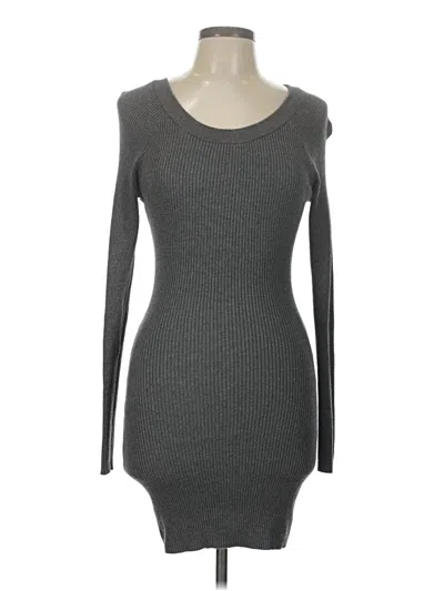 Pre-owned Wet Seal Casual Dress In Gray
