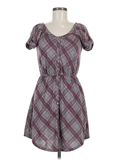 Pre-owned Wet Seal Casual Dress In Gray