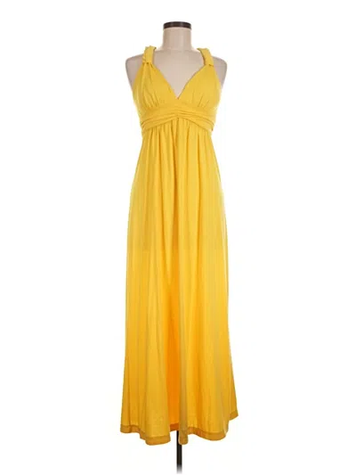 Pre-owned Wet Seal Casual Dress In Yellow