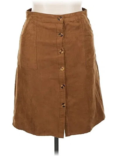 Pre-owned Wet Seal Casual Skirt In Brown
