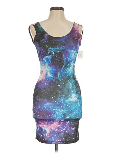 Pre-owned Wet Seal Cocktail Dress In Blue