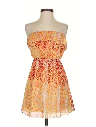 Pre-owned Wet Seal Cocktail Dress In Orange