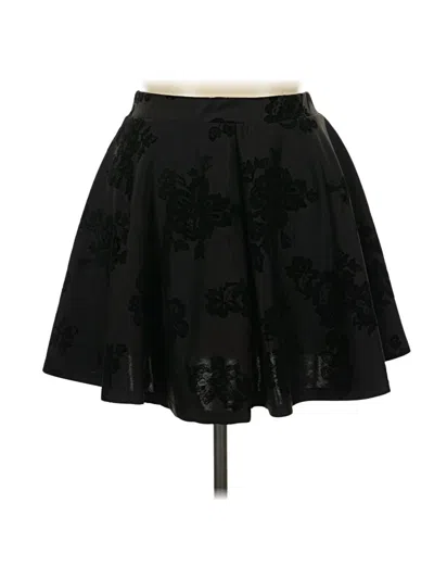 Pre-owned Wet Seal Formal Skirt In Black