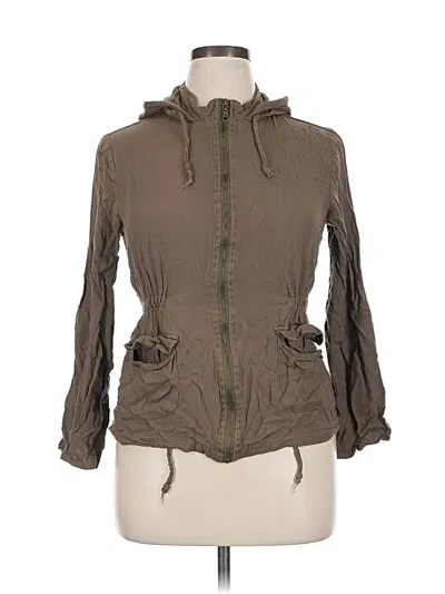 Pre-owned Wet Seal Jacket In Brown
