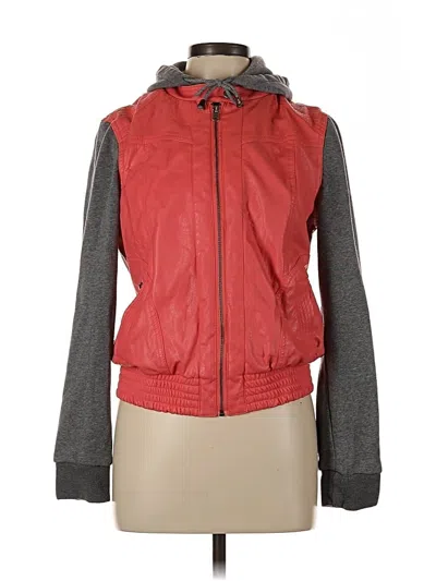 Pre-owned Wet Seal Jacket In Red