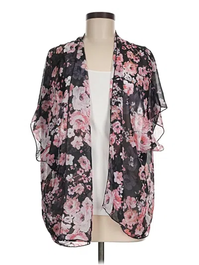 Pre-owned Wet Seal Kimono In Pink