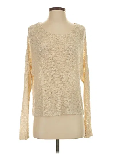Pre-owned Wet Seal Pullover Sweater In Gold