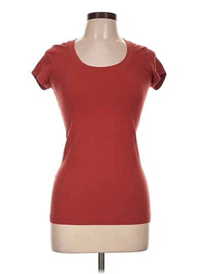 Pre-owned Wet Seal Short Sleeve T-shirt In Red